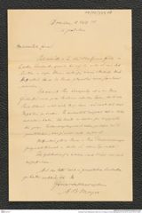 Nachlass Franz Steindachner, Brief von A. B. Meyer an Franz Steindachner (21.08.1877), Inv.Nr. 337.07, Seite 1